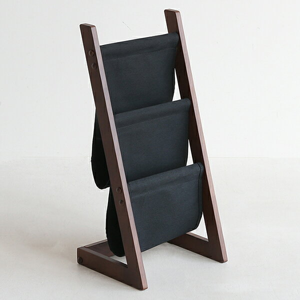 ICHIBA 市場 Dots ドッツ Dots. マガジンラック magazine rack ブラウン ILR-3187BR 同梱不可 カード決済のみ対応
