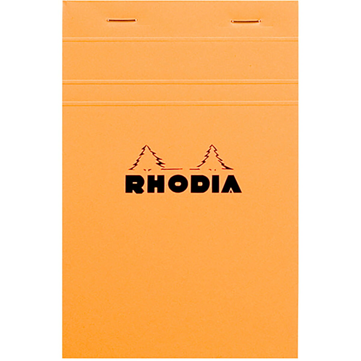 まとめ買いがお得！ ロディア RHODIA ブロック メモ帳 NO.14 80枚 方眼/横罫 1冊入/6冊入 ブラック 142009 オレンジ 14200/14600 オフィス おしゃれ シンプル