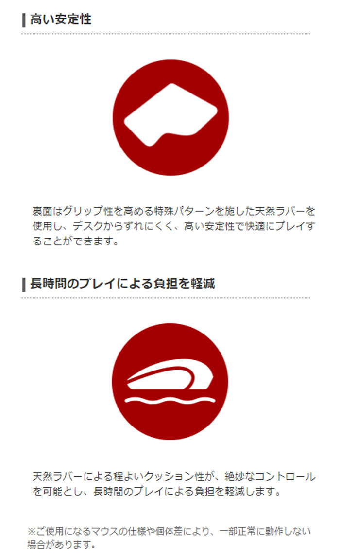 エレコム グリップが効きやすい ゲーミングマウスパッド 大型 460mm*297mm(1枚)