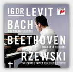 バッハ：ゴルトベルク変奏曲、ベートーヴェン：ディアベリ変奏曲、ジェフスキー： 不屈の民 変奏曲 イゴール・レヴィット 3CD