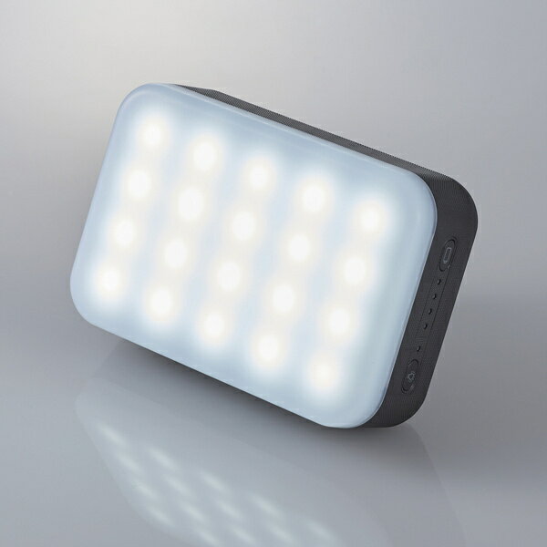 エレコム モバイルバッテリー 防災 LEDライト付 6700mAh ブラック DE-M21L-6700BK(1個)