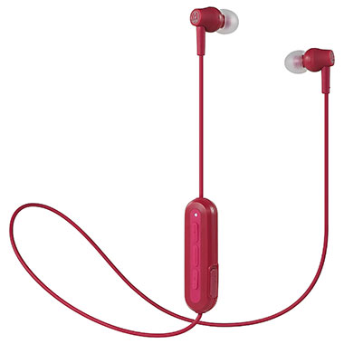 audio-technica bluetooth イヤホン ATH-CK150BT RD