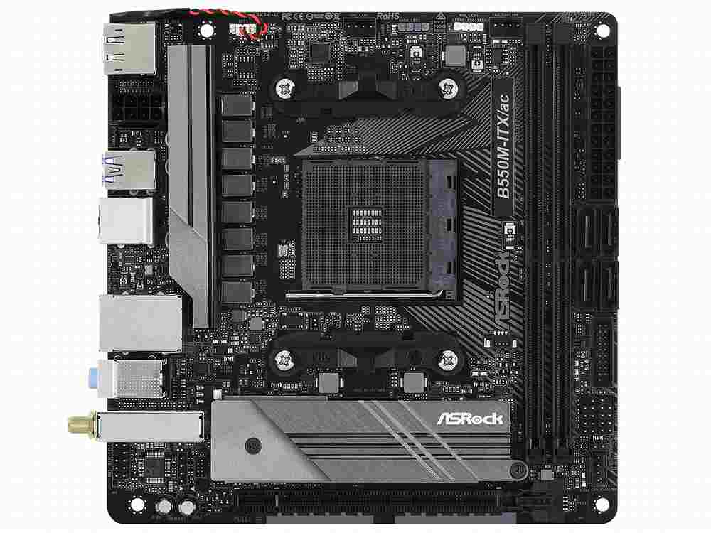 ASRock マザーボード B550M-ITX/AC