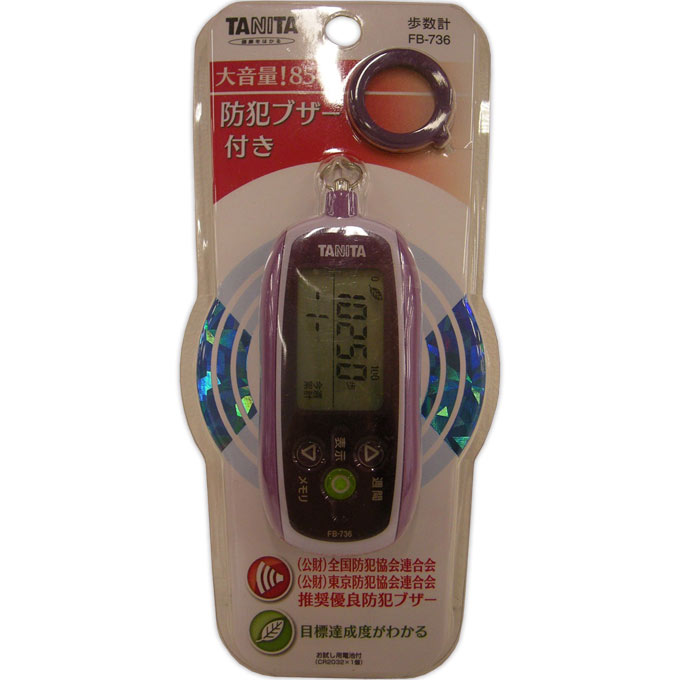 タニタ(TANITA) 3Dセンサー搭載歩数計 歩イッスル  ブラック FB-738-BK lok26k6 楽天市場】タニタ タニタ 3Dセンサー搭載歩数計歩イッスル