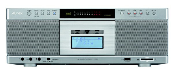 Aurex CDラジカセ TY-AK2(S)