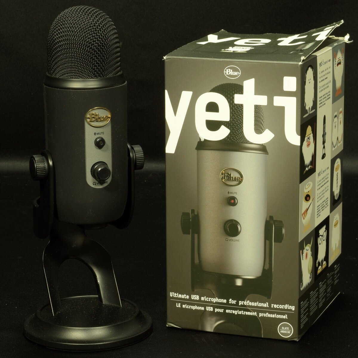 楽天市場】Blue USBマイク YETI SILVER | 価格比較 - 商品価格ナビ