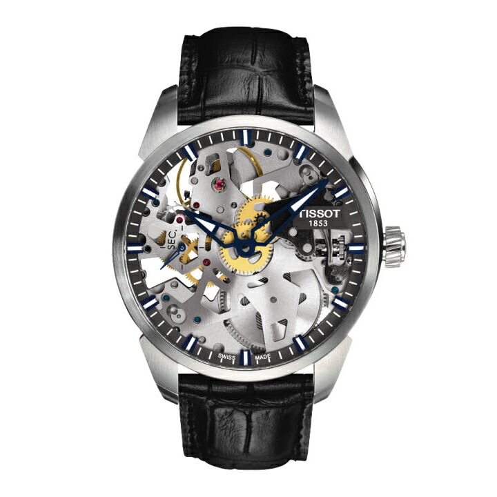 ティソ TISSOT 腕時計 メンズ T-コンプリカシオン スケレッテ T-COMPLICATION SQUELETTE 自動巻き T070.405.16.411.00