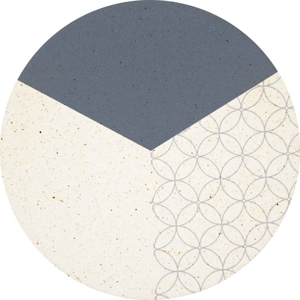 エヌ・エレファント｜n elephant 陶器珪藻土コースター WAGARA 重 &NE 七宝紺 しっぽうこん NRS-093-SPKN