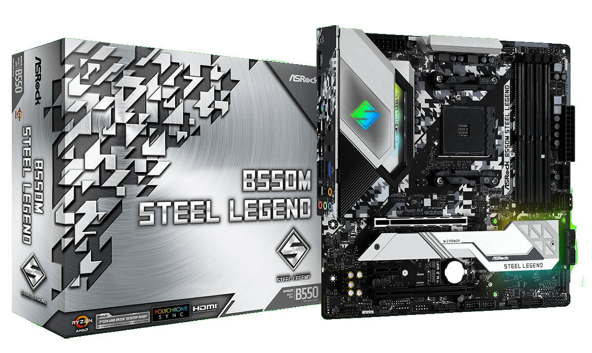 ASRock H470 STEEL LEGEND マザーボード intel ASRock > H470 Steel Legend