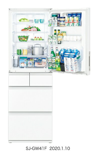 SHARP 冷蔵庫 SJ-GW41F-W 127b165c11905dde9a3d05f98c6ab1