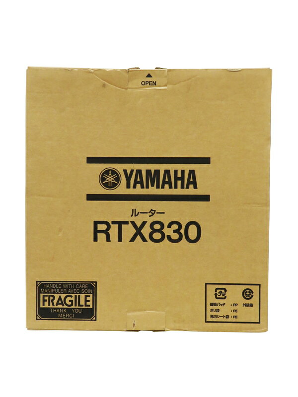 YAMAHA/RTX830/ギガアクセスVPNルーター ④ RTX830 ギガアクセス VPNルーター(4ポート) 1台 YAMAHA(ヤマハ) 【通販