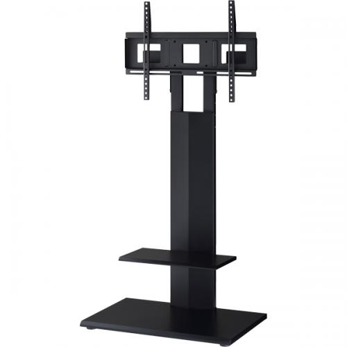 ハヤミ工産　壁寄せテレビスタンド KF-770 ダークブラウン/ブラック KF-770 自立スタンド | 製品情報 | HAMILeX（ハミレックス