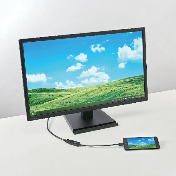 エレコム Type-C映像変換アダプタ TypeC-HDMI ブラック MPA-CHDMIABK(1個)