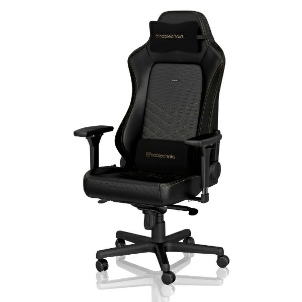 noblechairs ノーブルチェアーズ NBL-HRO-PU-GOL-SGL ゴールド HERO ラージサイズ ゲーミングチェア NBLHROPUGOLSG