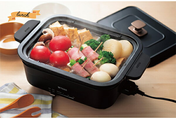 新品　未使用 ホットプレート CRL-A200 KI アイアンブラック 楽天市場】タイガー魔法瓶 タイガー ホットプレート ダイニング