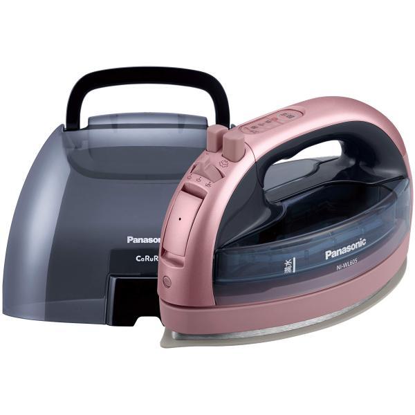Panasonic コードレススチームアイロン カルル ピンク NI-WL605-P