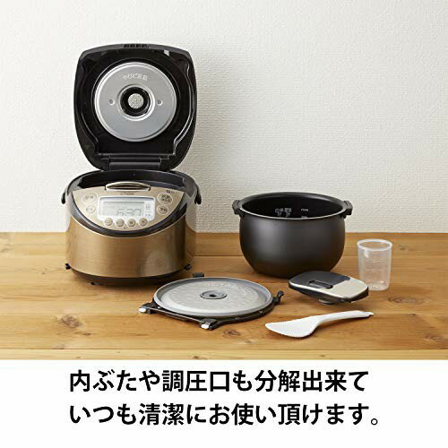 タイガー IH炊飯ジャー 炊きたて 5.5合 ダークブラウンJKT-P100TK 楽天市場】タイガー魔法瓶 タイガー IH炊飯ジャー 炊きたて 5.5合