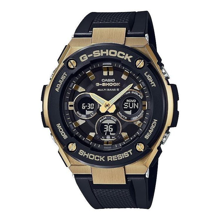 G-SHOCK AWG-M100SBG ブラック/ゴールド 電波ソーラー Amazon.co.jp: [カシオ] 腕時計 ジーショック【国内正規品