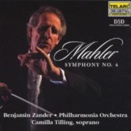 Mahler マーラー / 交響曲第4番 ザンダー＆フィルハーモニア管弦楽団 解説CD付 輸入盤