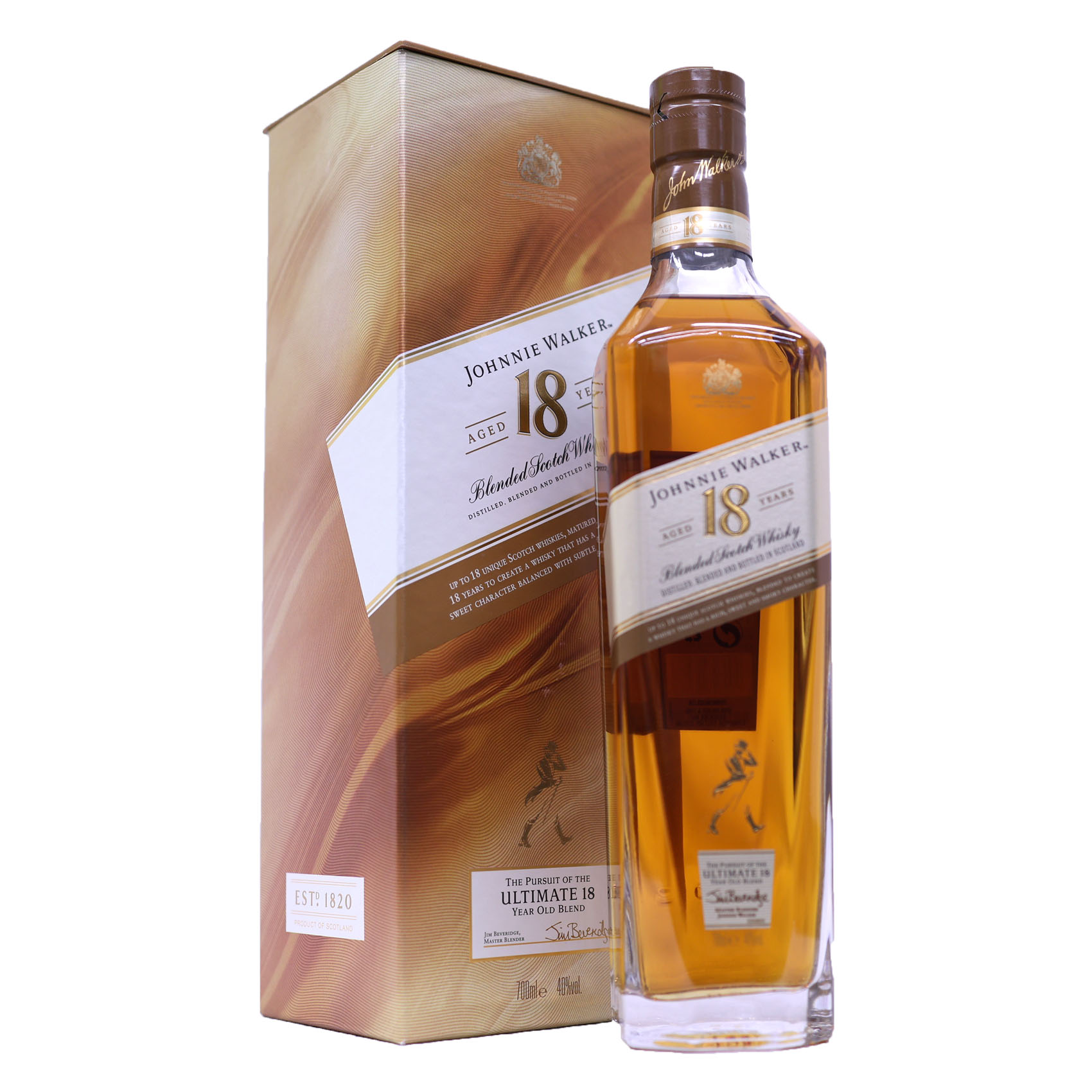 ◇注目! ジョニーウォーカー プラチナ 18年 40% 700ml 箱 スコッチ 