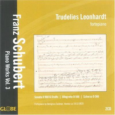 Schubert シューベルト / Piano Works Vol.3: T.leonhardt Fp 輸入盤