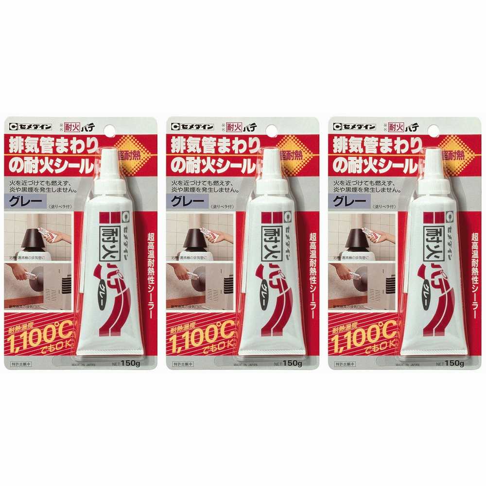 セメダイン 耐火パテ HJ-112(150g)
