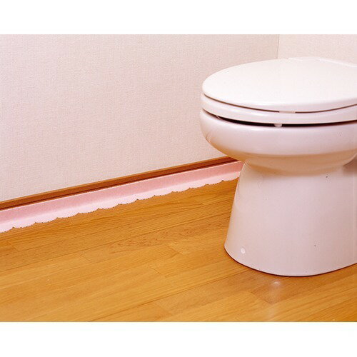 便器すきまテープ ピンク 2枚
