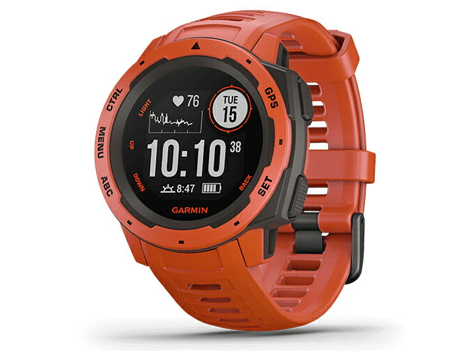 GARMIN アウトドアウォッチ INSTINCT FLAME RED