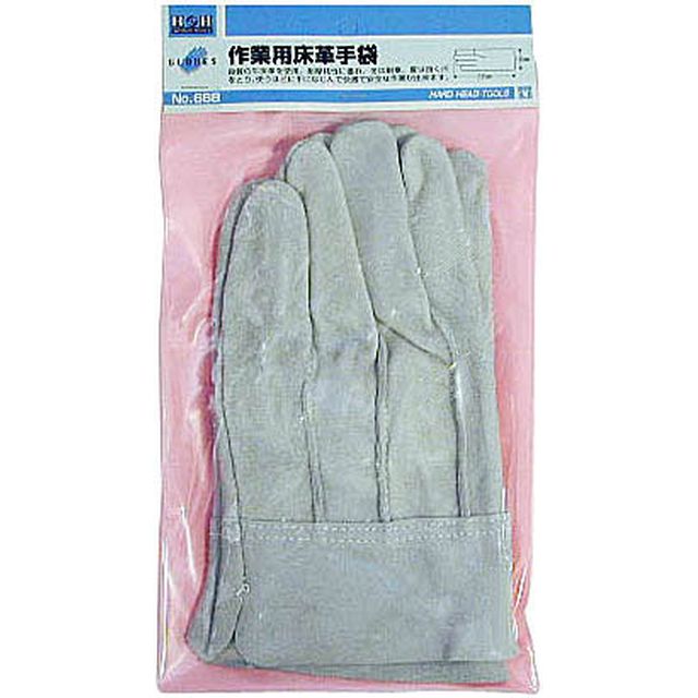 三共コーポレーション 4954458120659 HH作業用床皮手袋＃668 CORPORATION SANKYO 床革手袋 日用品