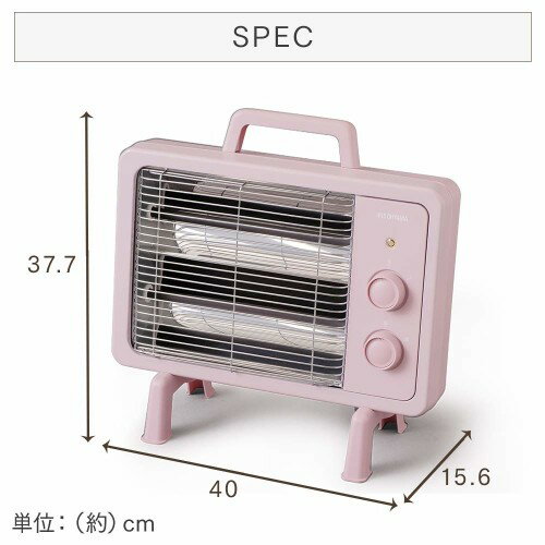 IRIS 遠赤外線電気ストーブ IEHDB-800-P