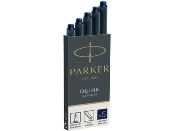 パーカー クインクカートリッジインク   ブルーブラック 1950385