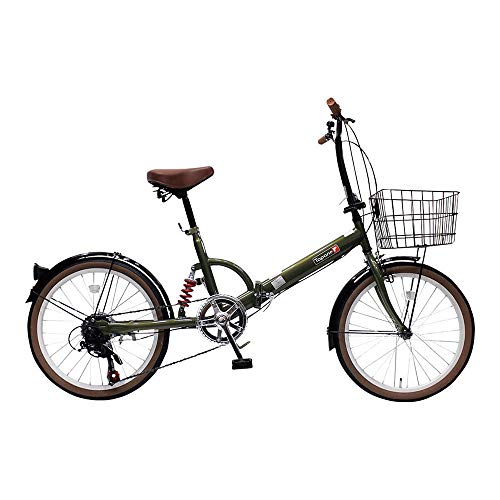 折り畳み自転車 20インチ シンプルスタイル ハーヴェストイエロー KCD】20型折りたたみ自転車 シンプルスタイル ハーヴェスト