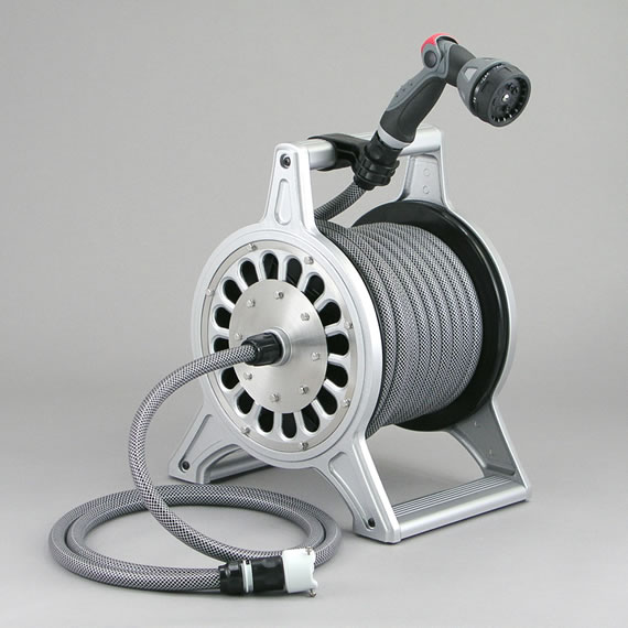 三洋化成 ブロッサリール 20m ホースリール 未使用 本体のみ 三洋化成 ブロッサリール 20m ホースリール 未使用 本体のみ - 散水