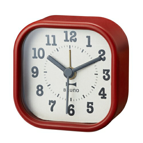 楽天市場】BRUNO bruno bcr003-or lcdレトロアラームクロック s