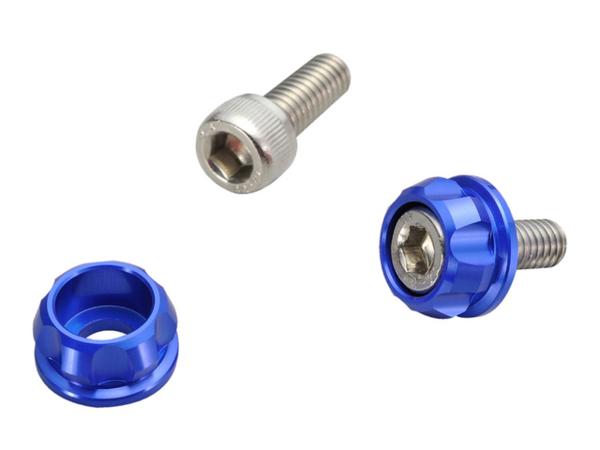 デイトナ 91946 ナンバーホルダーセット M6 ブルー