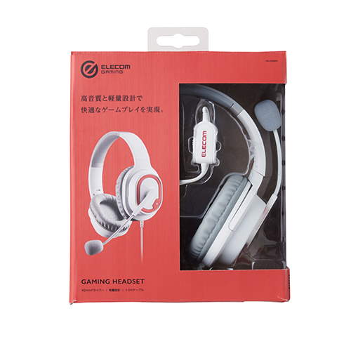 ELECOM ゲーミングヘッドセット HS-G30WH