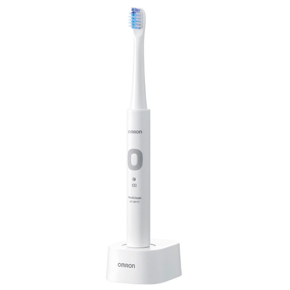 楽天市場】オムロンヘルスケア OMRON 音波式電動歯ブラシ HT-B324-BK