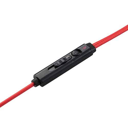 エレコム ヘッドセット イヤホン スマホ用 φ3.5mm4極ミニプラグ HS-GS30EBK(1セット)