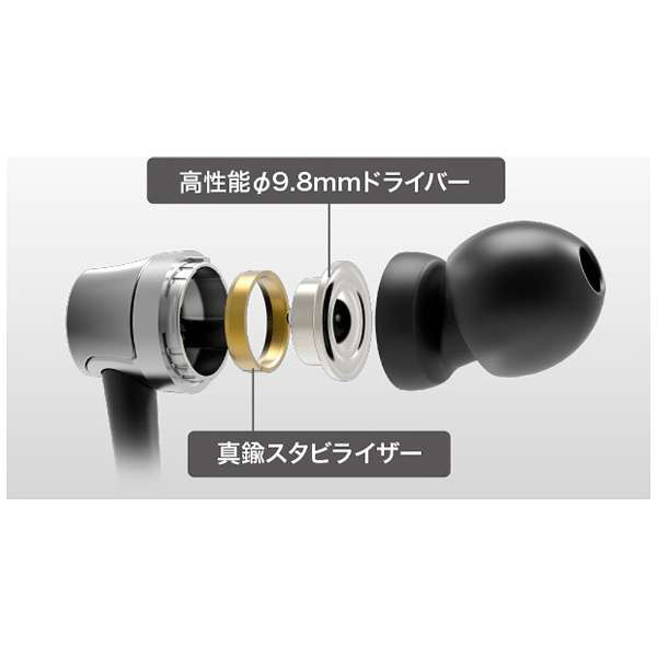 audio-technica カナル型イヤホン Sound Reality ATH-CKR30 BK