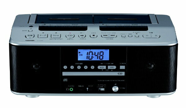 TOSHIBA CDラジオカセットレコーダー TY-CDW990(S)