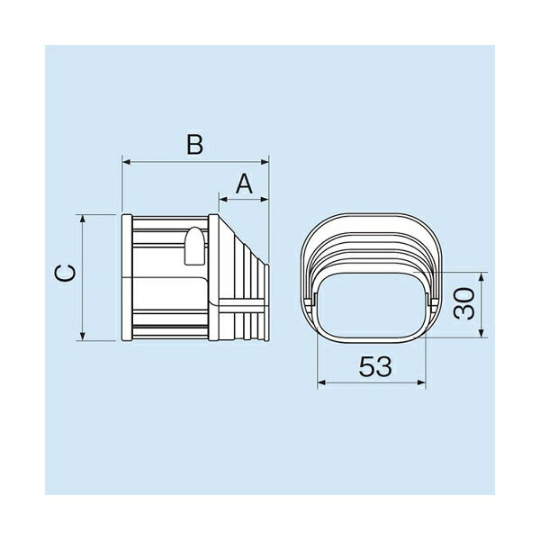 因幡電工 端末カバー ブラウン SEN-66-B