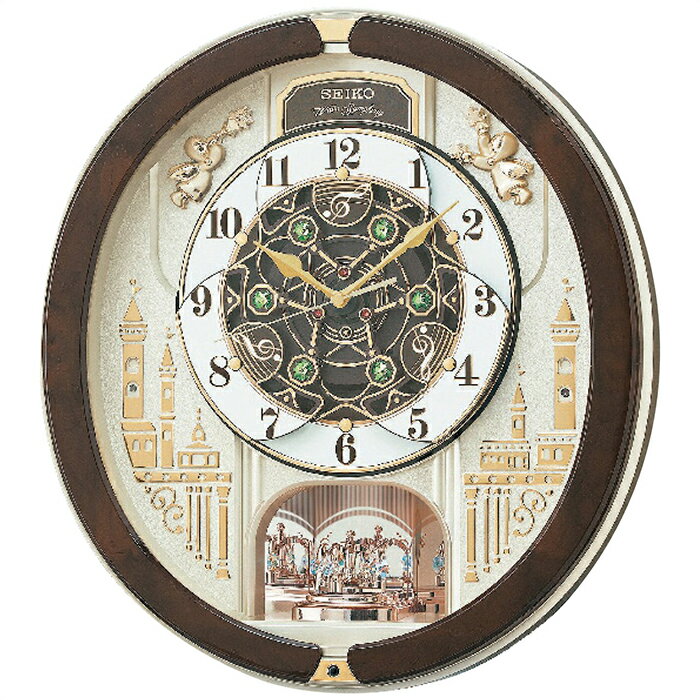 希少品 SEIKO からくり時計 RE816B 電波時計 レア物 希少品 SEIKO からくり時計 RE816B 電波時計 レア物 - メルカリ