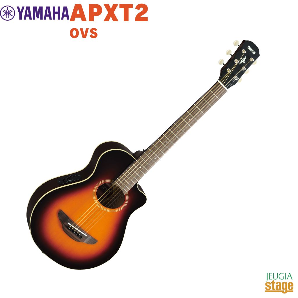 ミニギター エレアコ ヤマハ APXT2 OVS トラベラーエレクトリックアコースティックギター YAMAHA