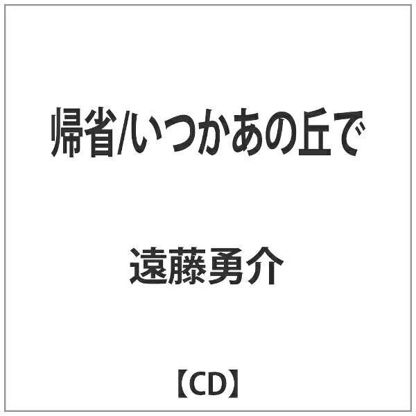 帰省 いつかあの丘で 遠藤勇介