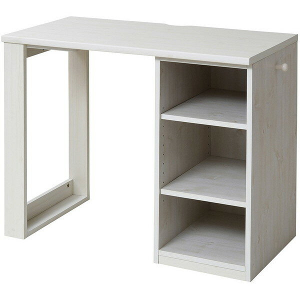 ジェイケイ・プラン  wit's シリーズ コンパクトツインデスク ラックタイプ FWD-0001-WH