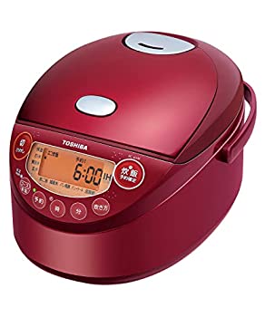 TOSHIBA 備長炭鍛造かまど釜 IH炊飯ジャー RC-6XM(R)