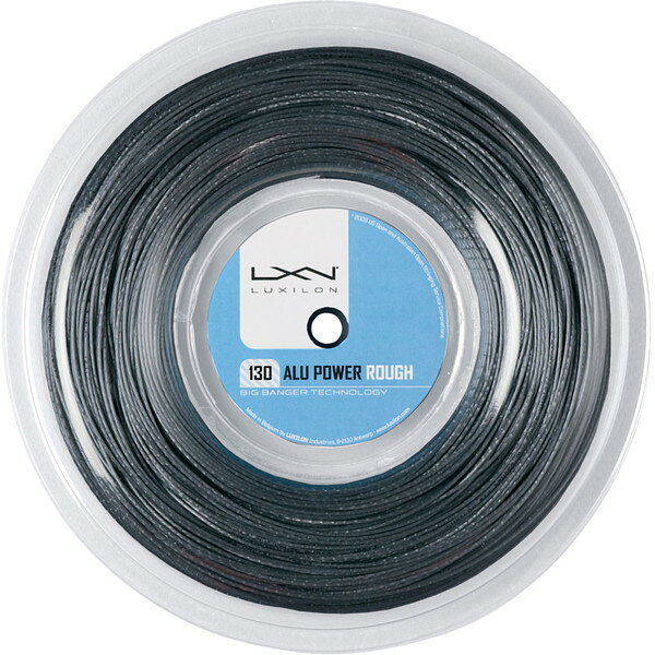 LUXILON ルキシロン 硬式テニス用ストリング ALU POWER 130 ROUGH REEL シルバー・サイズ：220m WIL-WR83028011
