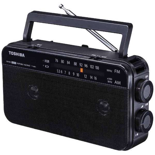楽天市場】東芝ライフスタイル TOSHIBA AM/FMステレオラジオ TY-AR55(K