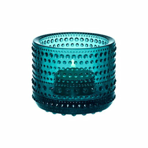 イッタラ　カステヘルミ　キャンドルホルダー　セビリアオレンジ　シーブルー イッタラ / iittala カステヘルミ / Kastehelmi キャンドル