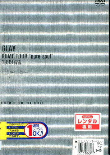 DOME　TOUR　“pure　soul”1999　LIVE　IN　BIG　EGG/ＤＶＤ/TOBF-5284